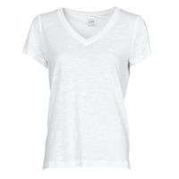 Abbigliamento Donna T-shirt maniche corte Lee V NECK TEE Bianco