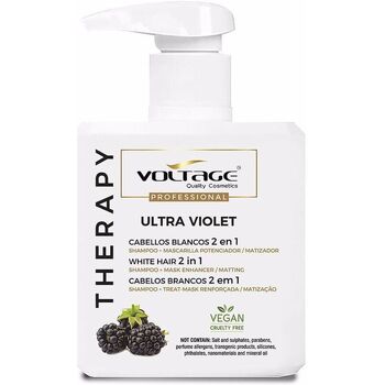 Bellezza Shampoo Voltage Therapy Ultra Violet Cabellos Blancos 2 En 1 Champú-mascarilla 
