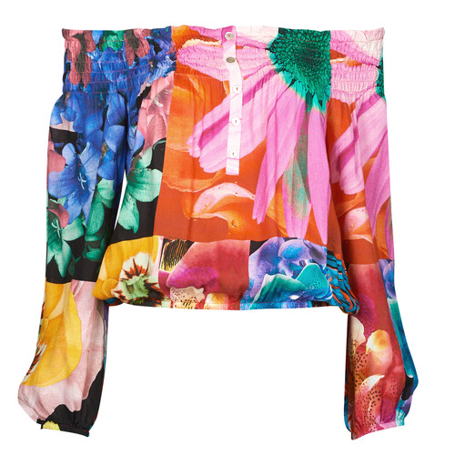 Abbigliamento Donna Top / Blusa Desigual BLUS_TRAVIS Multicolore