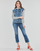 Abbigliamento Donna Giacche in jeans Desigual CHAQ_OLIMPIA Grigio / Chiné / Blu / Jean