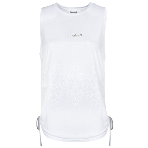 Abbigliamento Donna Top / T-shirt senza maniche Desigual TS_TULUM Bianco