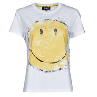 Abbigliamento Donna T-shirt maniche corte Desigual TS_MALABARES Bianco