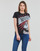 Abbigliamento Donna T-shirt maniche corte Desigual TS_MICKEY BOOM Nero