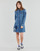 Abbigliamento Donna Abiti corti Desigual VEST_MICKEY PATCH Blu / Medium