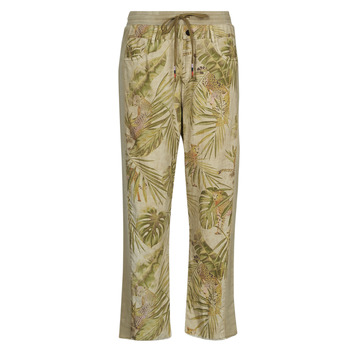 Abbigliamento Donna Pantaloni morbidi / Pantaloni alla zuava Desigual PANT_JUNGLE Kaki / Multicolore