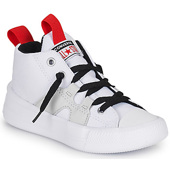 Scarpe Unisex bambino Sneakers alte Converse Chuck Taylor All Star Ultra Color Block Mid Bianco