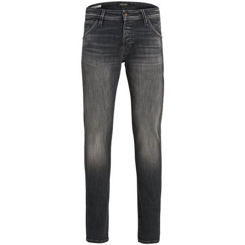 Abbigliamento Uomo Jeans Jack & Jones 12175890 GLEEN-BLACK DENIM Nero