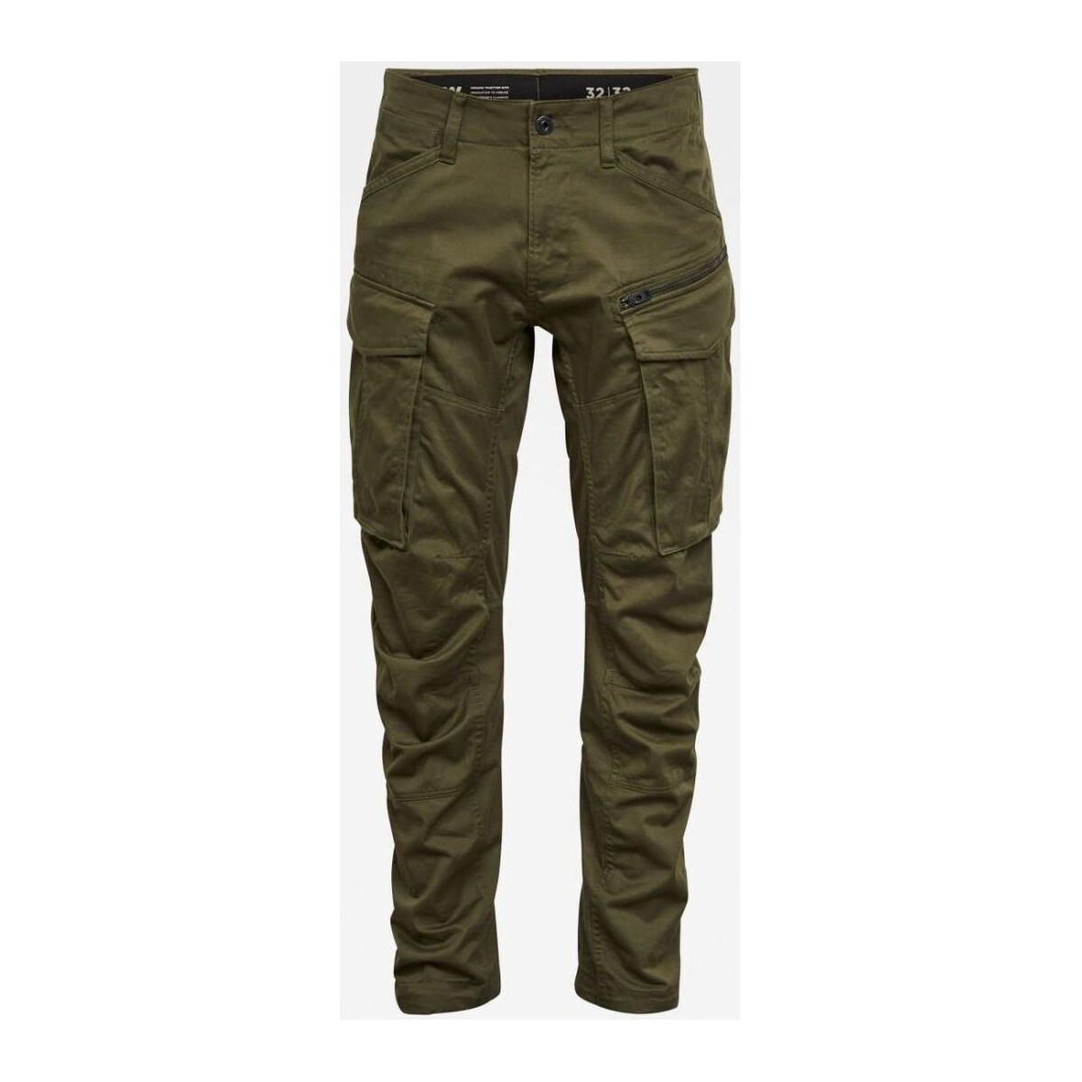 Abbigliamento Uomo Pantaloni G-Star Raw D02190 5126 L.30 ROVIC ZIP-6059 DARK BRONZE GREEN Verde