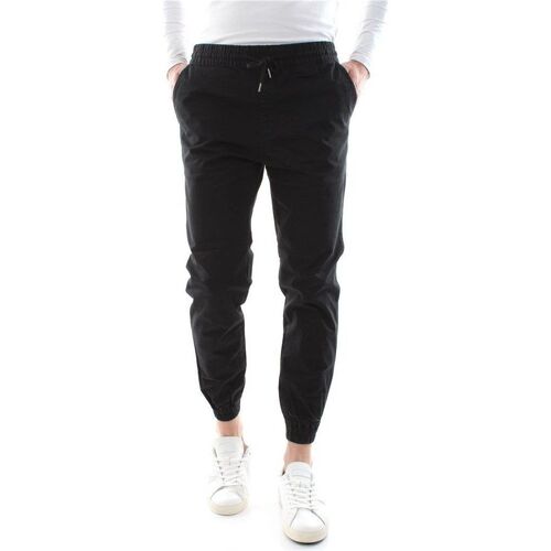 Abbigliamento Uomo Pantaloni Jack & Jones 12149968 VEGA-BLACK Nero