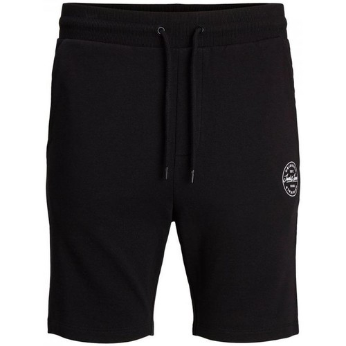 Abbigliamento Uomo Shorts / Bermuda Jack & Jones 12182595 SHARK SHORT-BLACK Nero