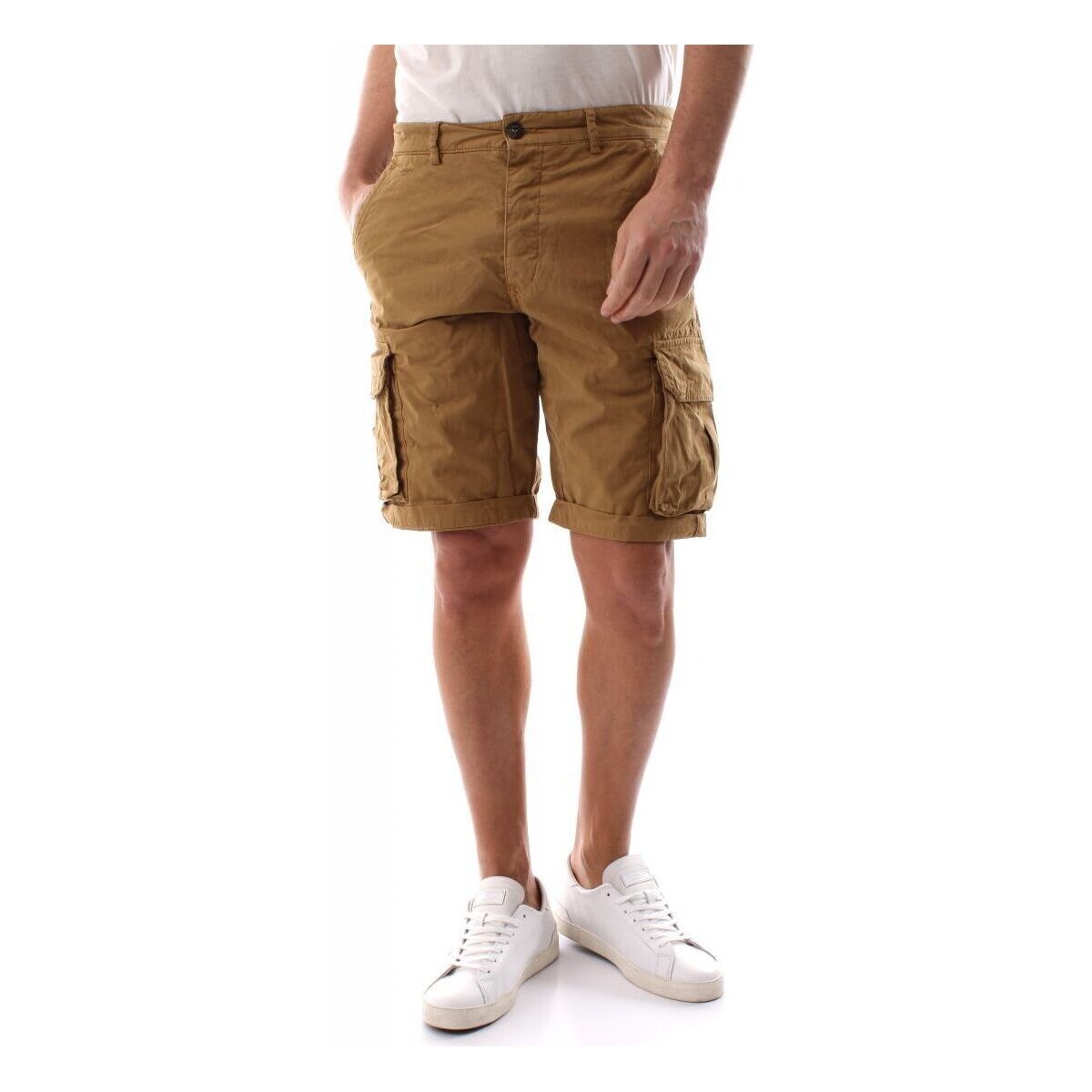 Abbigliamento Uomo Shorts / Bermuda 40weft NICK 6013/6874-W1101 KAKI Beige
