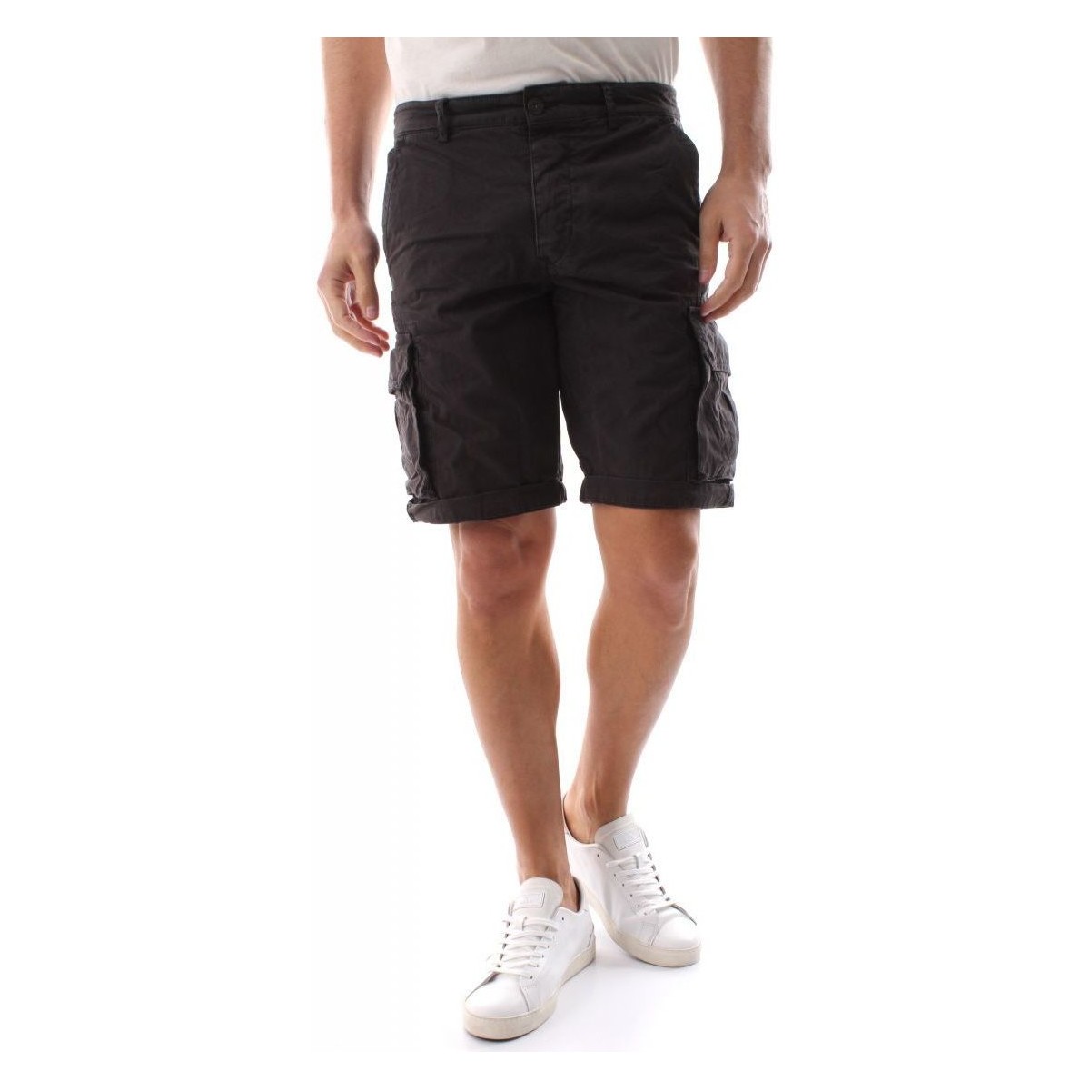 Abbigliamento Uomo Shorts / Bermuda 40weft NICK 6013/6874-W1909 BLACK Nero