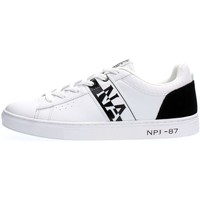 Scarpe Uomo Sneakers Napapijri Footwear NP0A4FWA S1BIRCH-0I0 WHITE BLACK Bianco