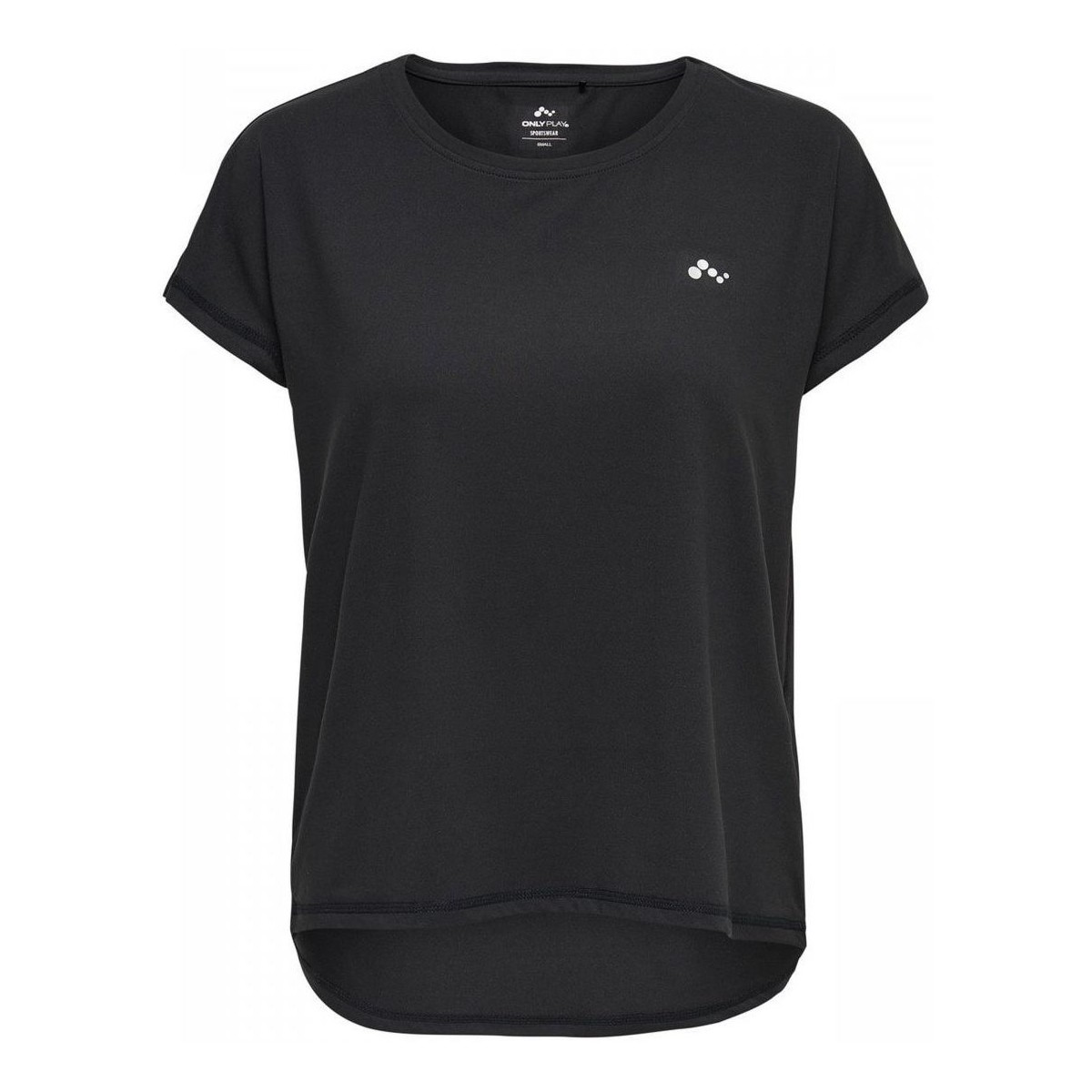 Abbigliamento Donna T-shirt & Polo Only Play 15137012 LOOSE-BLACK Nero