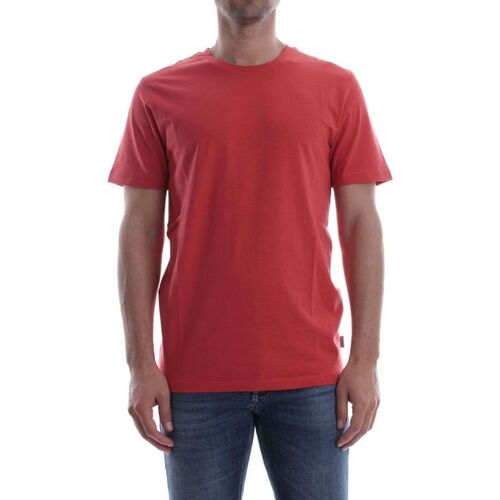 Abbigliamento Uomo T-shirt & Polo Jack & Jones 12132539 COLOUR TEE-BAKED APPLE Rosso