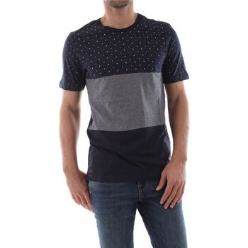 Abbigliamento Uomo T-shirt & Polo Jack & Jones 12147874 TOBI-TOTAL ECLIPSE Blu