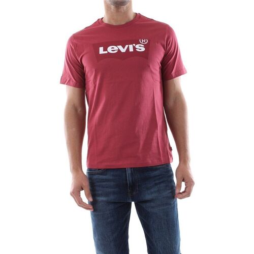 Abbigliamento Uomo T-shirt & Polo Levi's 22489 0276 HOUSEMARK-TONAL EARTH RED Rosso