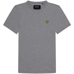 Abbigliamento Uomo T-shirt & Polo Lyle & Scott TS400VOG PLAIN T-SHIRT-T28 MID GREY MARL Grigio