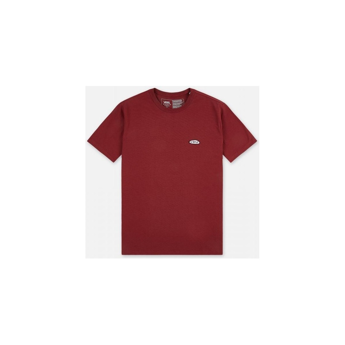 Abbigliamento Uomo T-shirt & Polo Vans VN0A4S2AZBS1 COLOR MULTIPLIER SS-POMEGRANATE Rosso