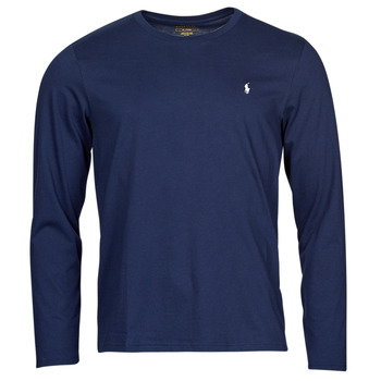 Abbigliamento Uomo T-shirts a maniche lunghe Polo Ralph Lauren LS CREW Marine