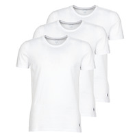 Abbigliamento Uomo T-shirt maniche corte Polo Ralph Lauren CREW NECK X3 Bianco / Bianco / Bianco