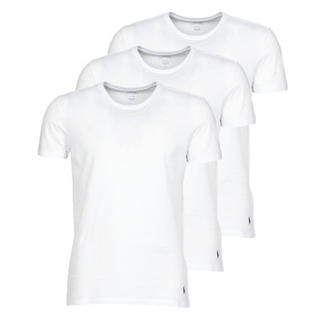 Abbigliamento Uomo T-shirt maniche corte Polo Ralph Lauren CREW NECK X3 Bianco