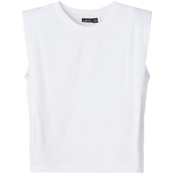Abbigliamento Bambina T-shirt & Polo Name it 13190827 Bianco