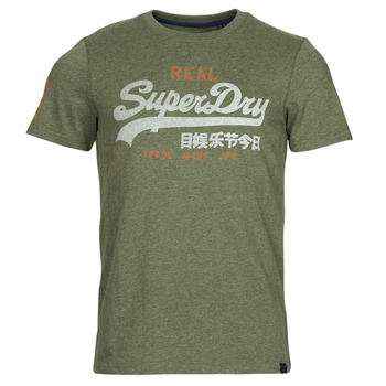 Abbigliamento Uomo T-shirt maniche corte Superdry VINTAGE VL CLASSIC TEE Thrift / Olive / Marl
