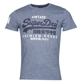 Abbigliamento Uomo T-shirt maniche corte Superdry VL TEE Blu