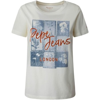 Abbigliamento Donna T-shirt & Polo Pepe jeans  Beige