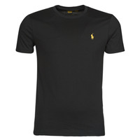 Abbigliamento Uomo T-shirt maniche corte Polo Ralph Lauren K211SC08Z Nero / Player / Oro
