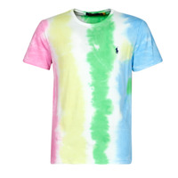 Abbigliamento Uomo T-shirt maniche corte Polo Ralph Lauren K216SC67 Multicolore / Tie / Dye