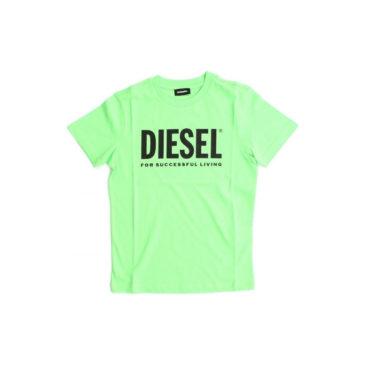 Abbigliamento Unisex bambino T-shirt & Polo Diesel 00J4P6 00YI9 TJUSTLOGO-K506 Verde