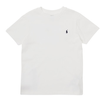 Abbigliamento Bambino T-shirt maniche corte Polo Ralph Lauren LILLOU Bianco