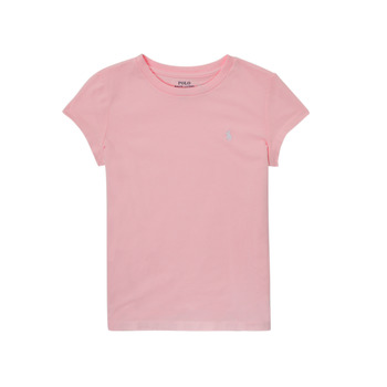 Abbigliamento Bambina T-shirt maniche corte Polo Ralph Lauren ZIROCHA Rosa