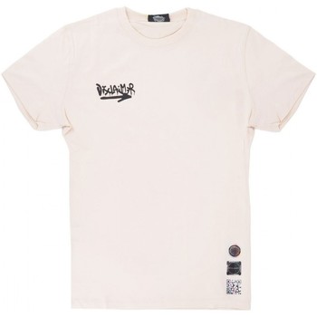 Abbigliamento Uomo T-shirt & Polo Disclaimer Back Graphic T-Shirt Bianco Bianco