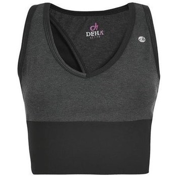 Abbigliamento Donna T-shirt maniche corte Deha Top Damski B14760 Nero
