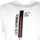 Abbigliamento Uomo T-shirt maniche corte Les Hommes LJT201 700P | Vertical Line Bianco