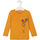 Abbigliamento Unisex bambino T-shirts a maniche lunghe Losan 126-1020AL Giallo