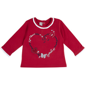 Abbigliamento Bambina T-shirts a maniche lunghe Chicco 09067365000000 Rosso