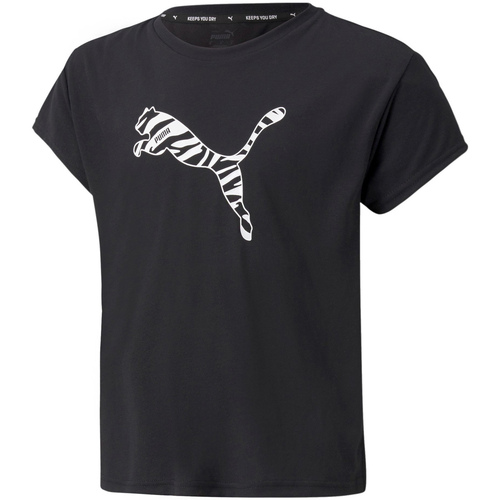 Abbigliamento Unisex bambino T-shirt maniche corte Puma 589212 Nero