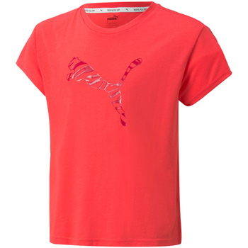 Abbigliamento Unisex bambino T-shirt maniche corte Puma 589212 Rosso