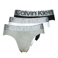 Biancheria Intima Uomo Slip Calvin Klein Jeans BRIEF X3 Nero / Grigio / Bianco