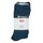 Accessori Calze sportive Levi's REGULAR CUT SPORT LOGO X6 Blu / Bianco / Grigio / Nero
