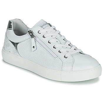 Scarpe Donna Sneakers basse NeroGiardini E218100D-707 Bianco / Argento
