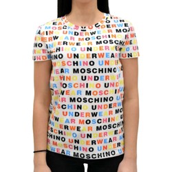 Abbigliamento Donna T-shirt & Polo Moschino T SHIRT DONNA White