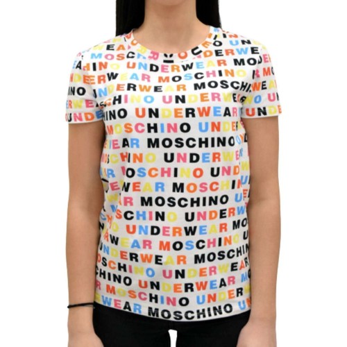 Abbigliamento Donna T-shirt & Polo Moschino T SHIRT DONNA Bianco