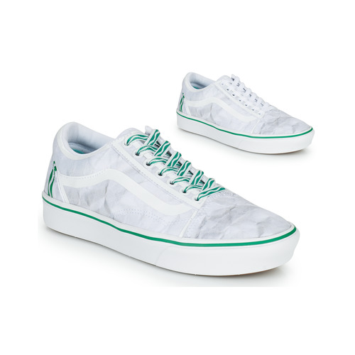 Scarpe Sneakers basse Vans COMFYCUSH OLD SKOOL Bianco / Grigio / Verde