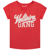 Abbigliamento Bambina T-shirt maniche corte Zadig & Voltaire LEGUMI Rosso