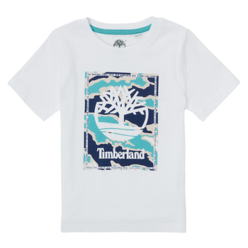 Abbigliamento Bambino T-shirt maniche corte Timberland NANARO Bianco